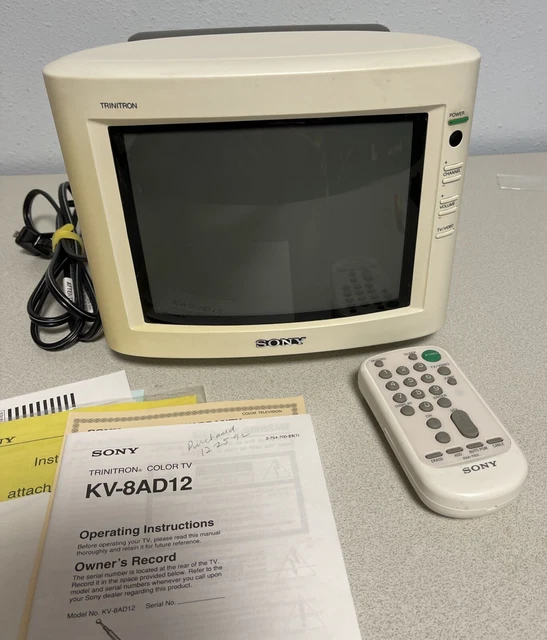 【美品/通電OK】SONY TRINITRON KV-9DA1 89年製 Yahoo!オークション - (Z-991)SONY トリニトロンカラーテレビ KV