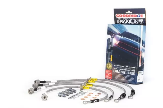 Goodridge GStop Brake Line Kit For Acura 04-08 TL w Manual Trans & Brembo Brakes