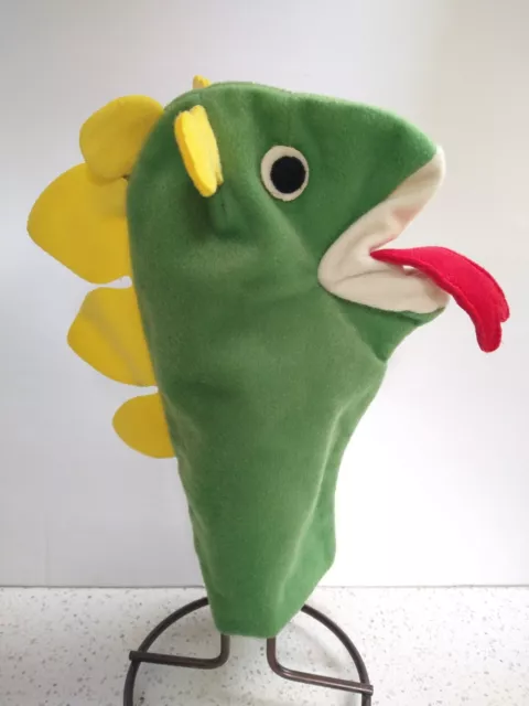 Baby Einstein bard green drago Hand Puppet Hebrew University Jerusalem plush toy
