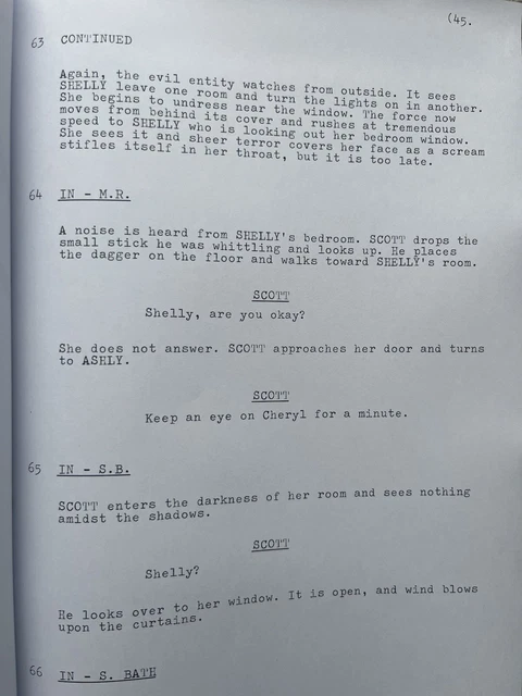 EVIL DEAD FILM Script / Screenplay. Sam Raimi, Bruce Campbell. £16.15 ...