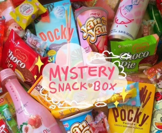 30 Pcs Mystery Mix Variety Asian Snack Box Japanese Korean Thailand Taiwan