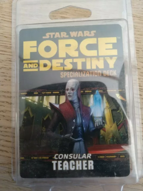 Star Wars RPG - Specialization Deck - Consular Teacher - neu & OVP