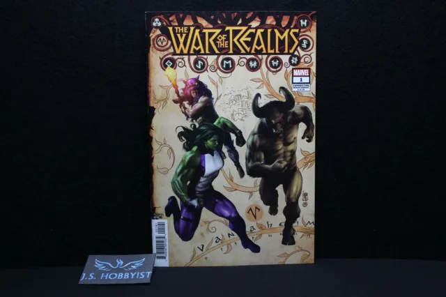 War of the Realms #1 Camuncoli Connecting Variant Cover NM