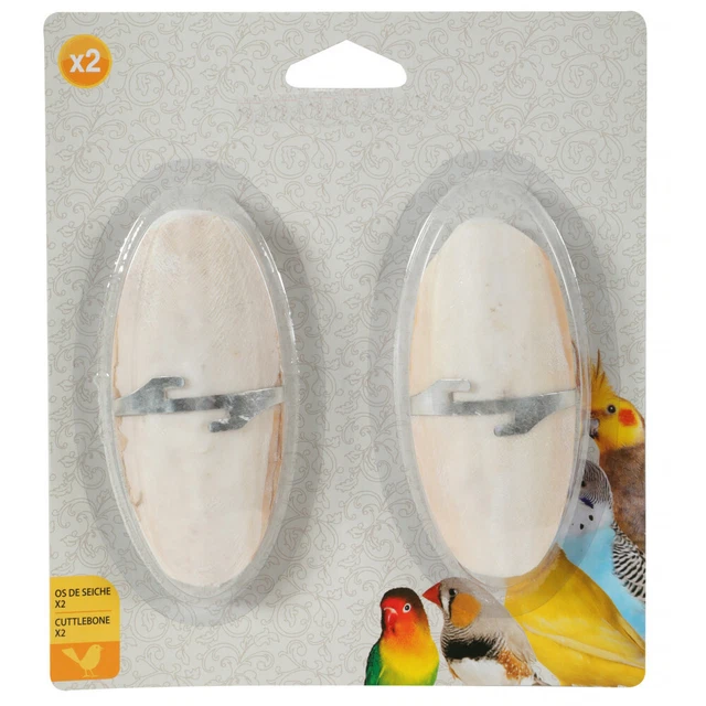 2 Os de seiche avec support pour oiseaux
