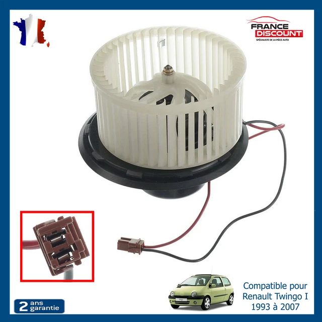Moteur Ventilateur De Chauffage Pour Renault Twingo I (1993-2007) 1.2 - Pièce Neuve
