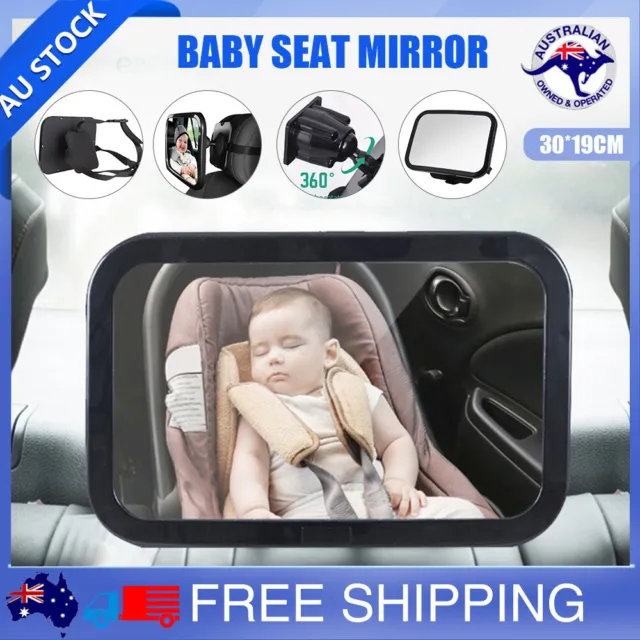 Car Baby Seat Inside Mirror View Back Safety Rear Ward Facing Care Child Infant