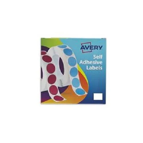 Avery 24-421 19 x 25mm White Labels In Dispensers (Pack 1200)