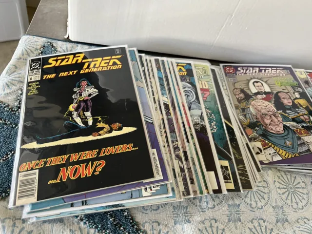 Star Trek - The Next Generation DC Comics Vintage Lot of 38 Comic Books