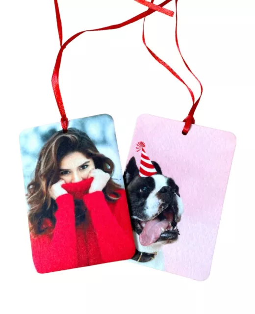 Personalised Car Air freshener (Double Sided Print) Buy 3 Get 1 Free 3