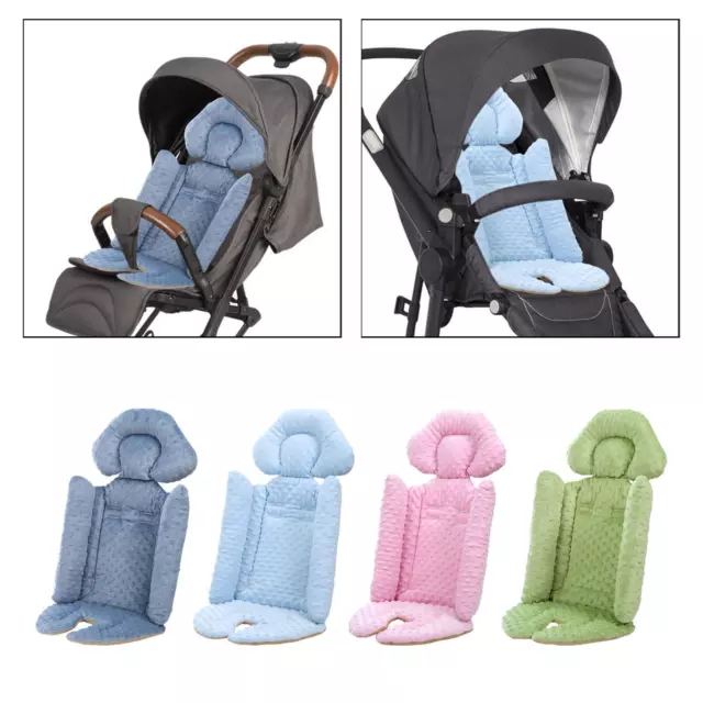 COUSSIN DE POUSSETTE pour bébé, coussins de siège, tapis de chariot chaud,  EUR 18,52 - PicClick FR