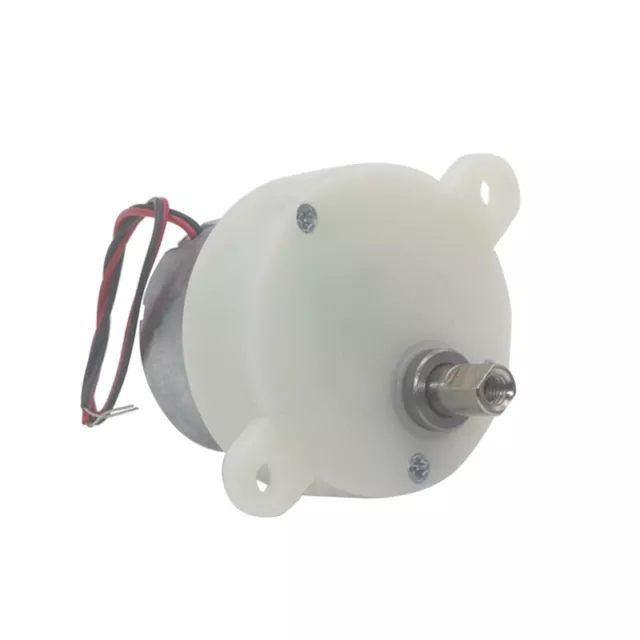 JS30 DC 6V Micro 32mm Gearbox Mute Plastic Gear Motor 5RPM for DIY