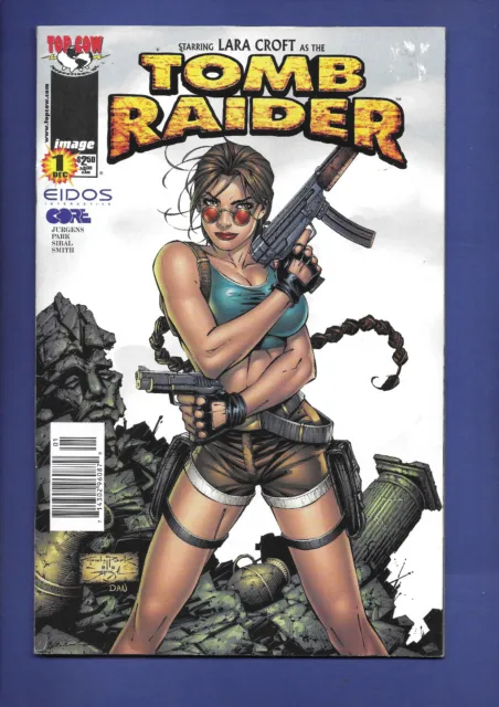 Tomb Raider #1 TOP COW 1st Lara Croft in her own title Newsstand PARK VARIANT