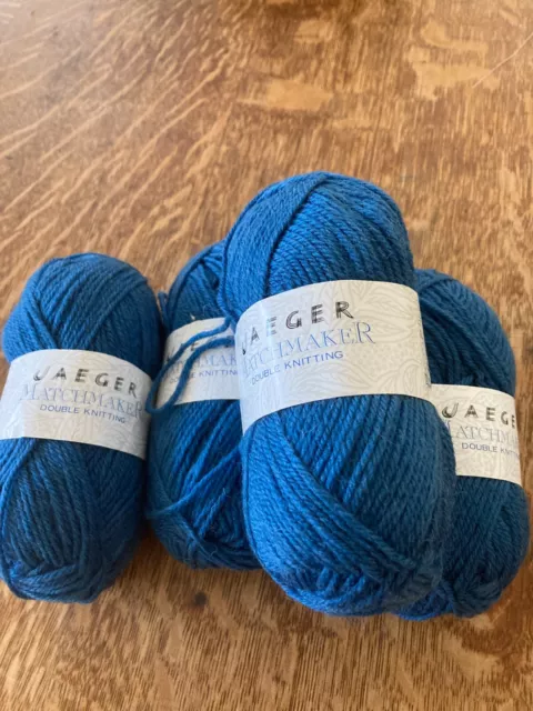 Jaegar Blue DK Wool 400g