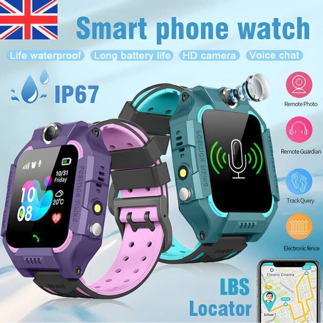 Kids Smart Watch Camera SOS Call Phone SIM Game Watches Boys Girls Gift UK
