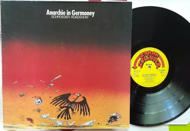 SCHROEDER ROADSHOW : ANARCHIE IN GERMONEY  12" Vinyl LP Album Foc NDW 1979 vg++
