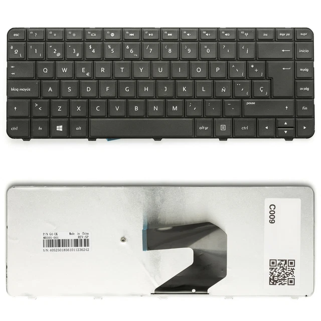 Teclado Ruso Para HP Compaq Prario 56 62 CQ56 G56 CQ62 G62 RU, Negro, AEAX6U00210, 9z. N4ssq