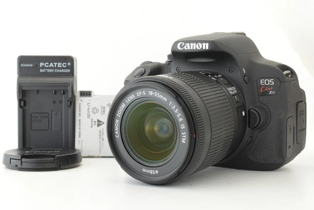 CANON EOS KISS X7i EF-S 18-55mm IS STM DSLR Camera Kit $448.74