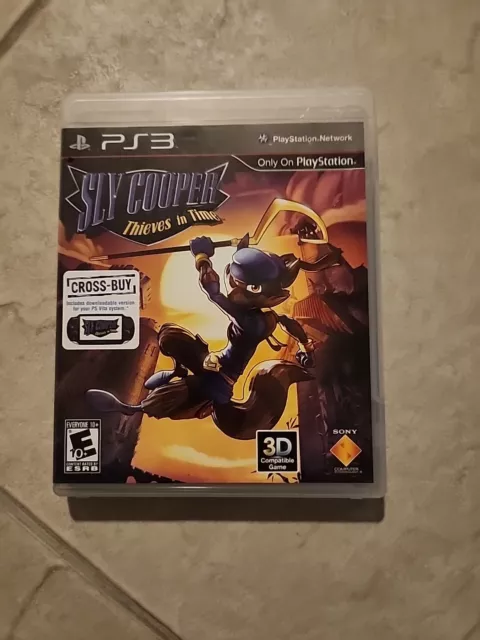 Sly Cooper: Thieves in Time (Sony PlayStation 3/PS3) Game CD+Case No Manual  VGC