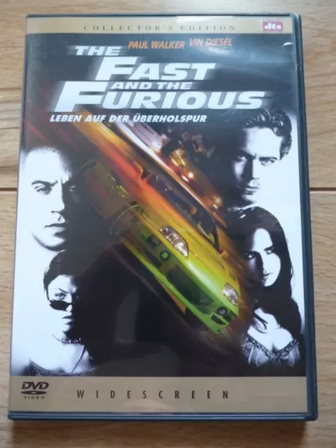 DVD The Fast And The Furious - Vin Diesel - Paul Walker