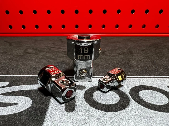 Bit adapter voor doppen 1/4 3/8 en 1/2 - Online bestellen