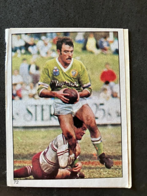SCANLENS 1984 NRL RUGBY LEAGUE STICKERS 【公式通販】
