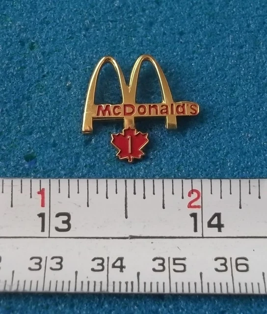 McDONALD'S RESTAURANT (1 YEAR) AWARD PIN # OO386