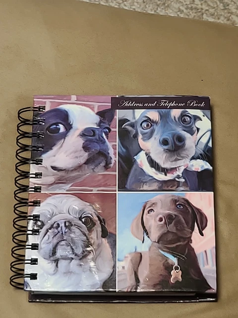 Address And Telephone Book Dog Themed