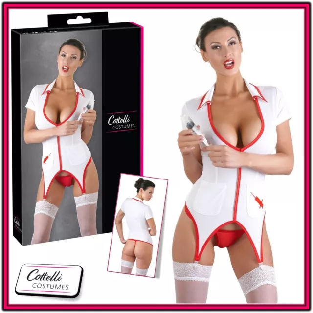 Mini abito da infermiera sexy Cottelli Sexy shop intimo donna lingerie Nurse