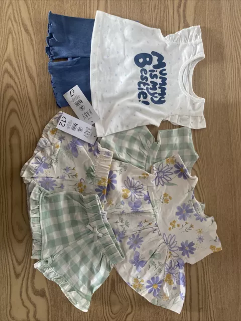 baby girls bundle of clothing size Newborn brand new