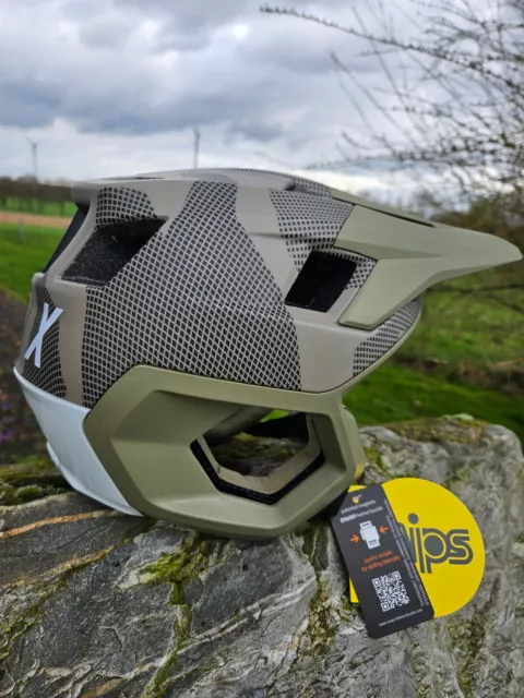 Fox Dropframe Pro Dvide Mips Camoflauge MTB Enduro Freeride Helmet