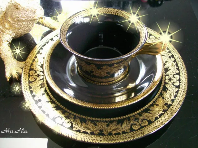 Rosenthal Versace Baroque Gold Set Teller + Tasse 25 Jahre Versace *NEU & OVP*