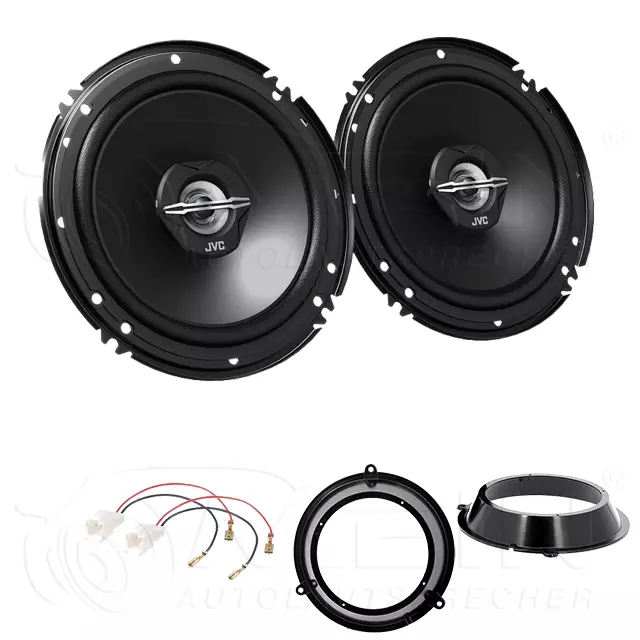 JVC LAUTSPRECHER für FIAT PANDA 2 Typ 169 2003-2012 Front Tür 2-Wege 300W #A585