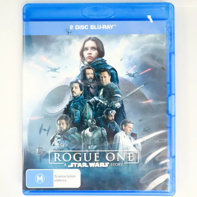 Rogue One: A Star Wars Story (Blu-ray, 2016) Felicity Jones - Action Adventure