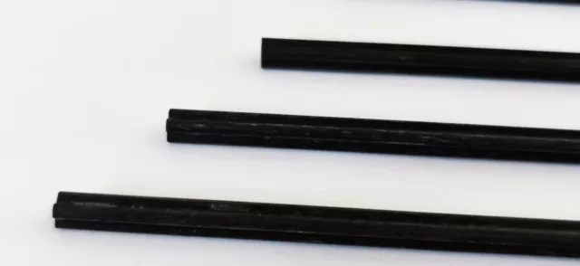 TECHNIC Klemmbausteine Kreuzachse CARBON Axle schwarz verschiedene Längen