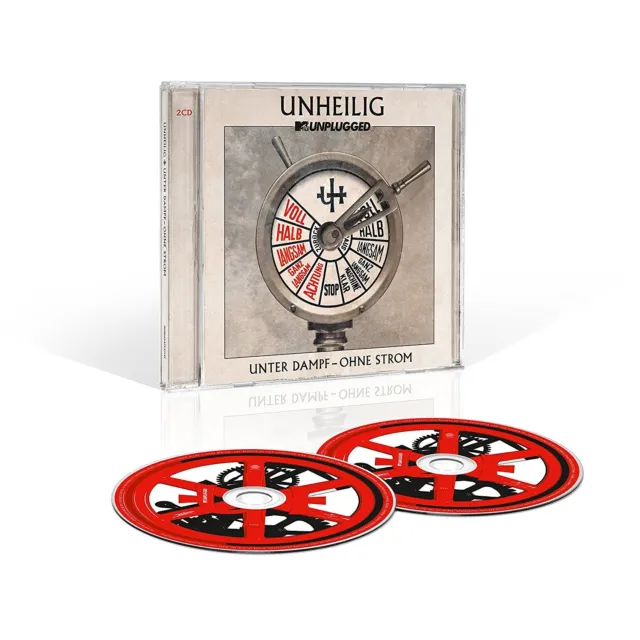 UNHEILIG MTV Unplugged "Unter Dampf - Ohne Strom" 2CD 2015