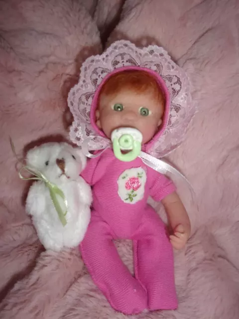 Ooak Polymer Clay Hand Sculpt Baby Girl **Karenstinytots**