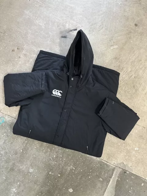 Canterbury long full zip cheap weather resistant insulated sub coat