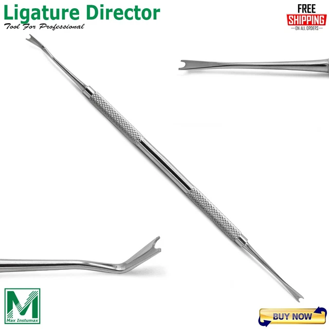 Kit D'Instruments De Ligature Orthodontique - Acier Inoxydable - Neuf - Instumax