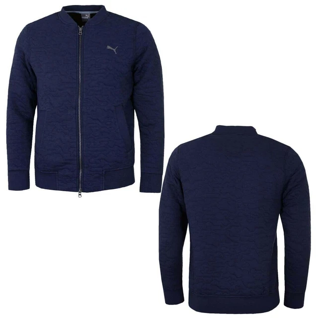 Puma Giacca Bomber Mimetica Da Uomo Cerniera Intera Pavone Inverno 576119 01 A49D