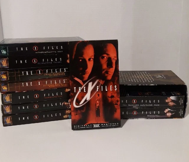LOT OF 10 VHS Tapes / The XFiles / Aliens Ghosts Science Fiction / see