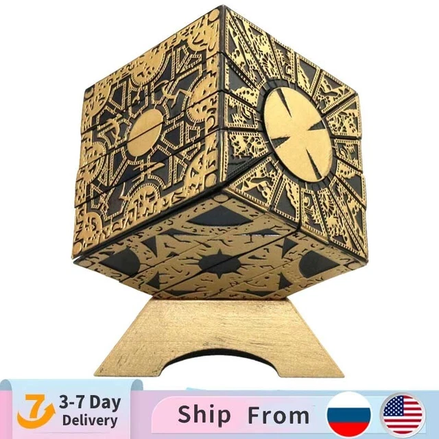 Hellraiser Puzzle Box Cube Prop Model Figure Toy 1:1 Removable Lament Horror
