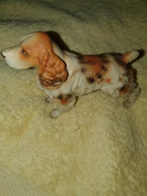 Vintage Spaniel Dog Ornament.