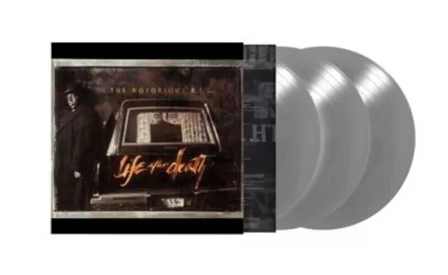 The Notorious B.I.G. Life After.. 25th BDay Ltd Silver 3x Vinyl Sealed MINT