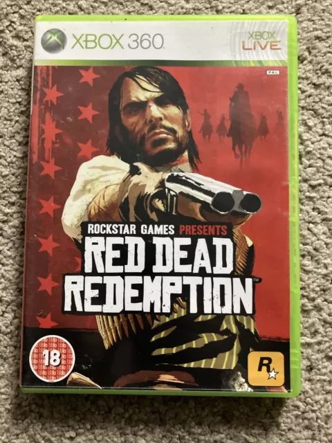 Red Dead Redemption With Map - Xbox 360 Game