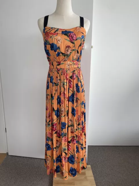 Wayne Cooper Floral Maxi Dress Size 10