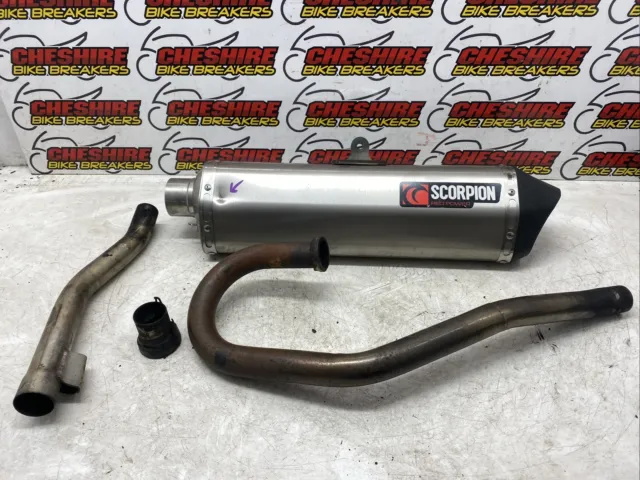 ♻️ Yamaha Wr 125 R 2009 - 2017 Scorpion Complete Exhaust System  ♻️