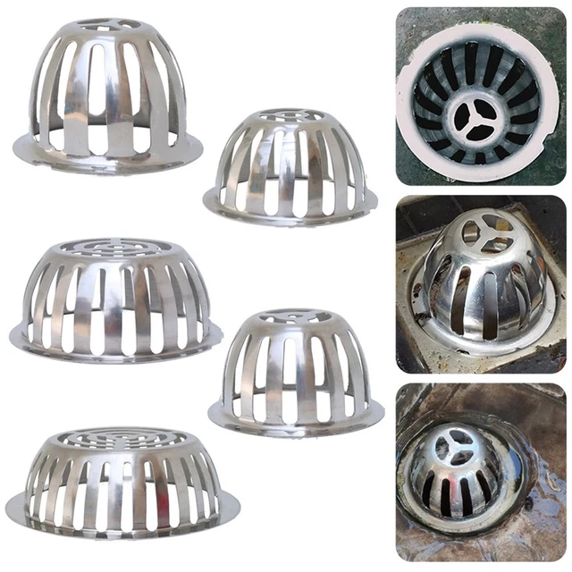 Copertura scarico in acciaio inox resistente alla ruggine ideale per balcone e tetto