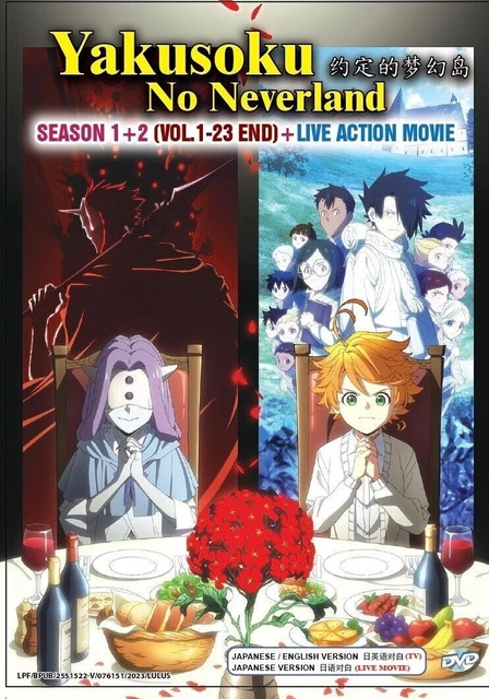 DVD ANIME THE Promised Neverland Season 1 2 Live Action English