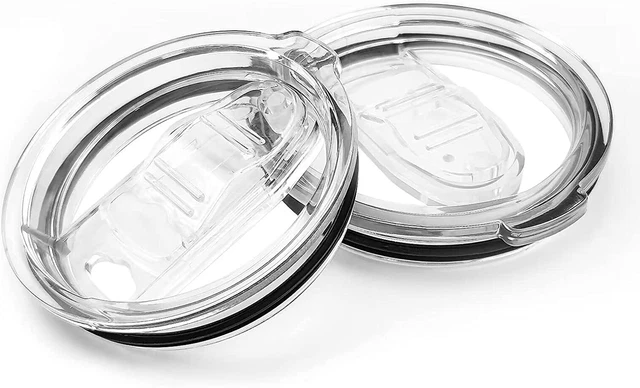 20Oz Tumbler Replacement Lids,2 Pack Spill Proof Splash Resistant Covers,Replace