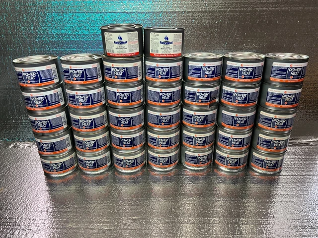 Chafing Fuel Gel 2.25 Hour Burn Time 7 Oz. Made in USA - Lot of 36
